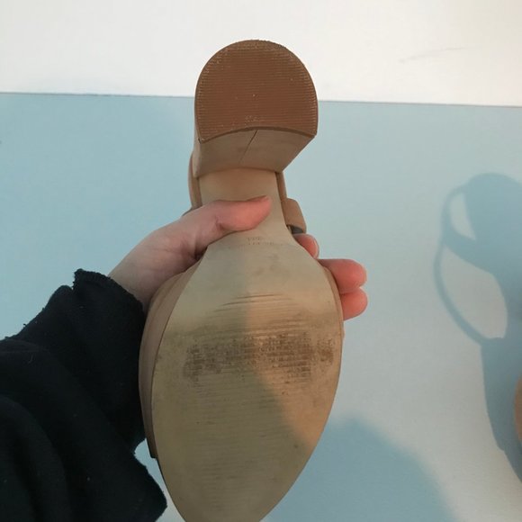 Steve Madden kierra sandal heel in nubuck - Picture 3 of 4